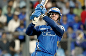 Rickelton bate invencibilidade de 123 corridas contra Sunrisers no Wankhede Stadium Rickelton bate invencibilidade de 123 corridas contra Sunrisers no Wankhede Stadium