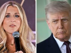 Riley Gaines declara ‘Eu amo o presidente’ depois de criticar anteriormente o Jesus Meme de Trump Eric Swalwell