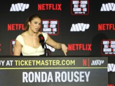 Ronda Rousey coloca publicamente o UFC em alta Former UFC champion Ronda Rousey