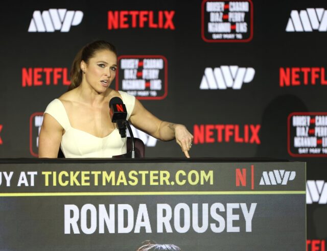 Former UFC champion Ronda Rousey