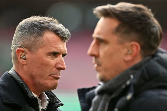 Roy Keane e Gary Neville discordam sobre a melhor dupla de zagueiros que o Man Utd já teve
