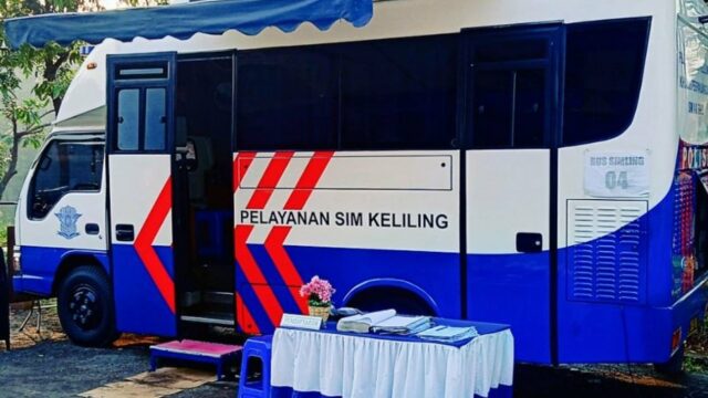 SIM Keliling 23 de abril de 2026: Lokasi e Jam Layanan em Jacarta e Sekitarnya
