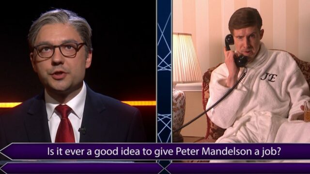 'SNL UK' Cold Open tem como alvo a escolha de Peter Mandelson por Keir Starmer como embaixador nos EUA
