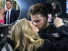 Sam Darnold se casa com Katie Hoof de repente cercado por estrelas da NFL Sam Darnold se casa com Katie Hoof de repente cercado por estrelas da NFL
