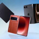 Smartphone Motorola Razr Fold com Moto Pen Ultra.