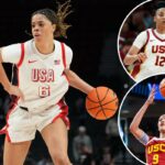 Saniyah Hall dará ao trio de superestrelas do basquete feminino da USC
