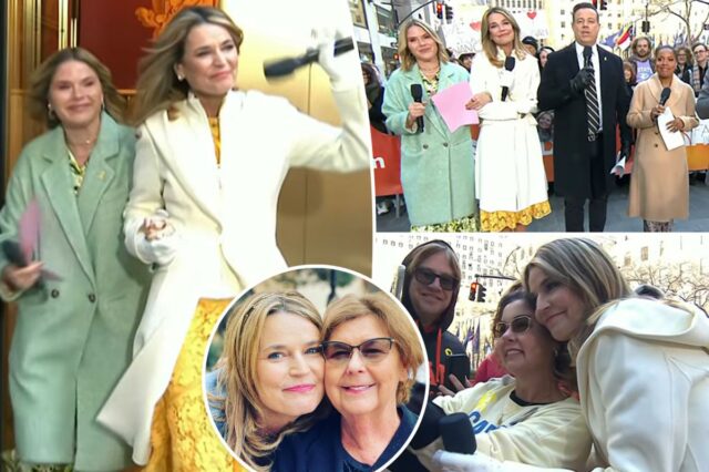Savannah Guthrie chora ao cumprimentar os fãs de 'Today' no primeiro dia de volta desde o desaparecimento da mãe Nancy
