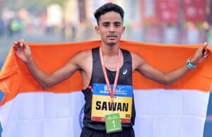 Sawan Barwal quebra o recorde nacional mais antigo e supera a marca de 48 anos de Shivnath Singh em dois segundos em sua maratona de estreia Sawan Barwal quebra o recorde nacional mais antigo e supera a marca de 48 anos de Shivnath Singh em dois segundos em sua maratona de estreia