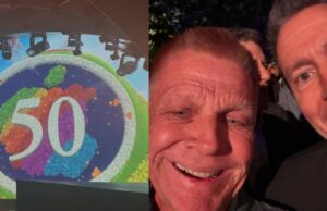 Scott Forstall entre muitos ex-executivos da Apple da era Steve Jobs no Apple Park esta semana Scott Forstall entre muitos ex-executivos da Apple da era Steve Jobs no Apple Park esta semana