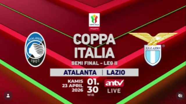 Sedang Berlangsung! Ao vivo da ANTV Atalanta x Lazio: Siapa Susul Inter de Milão na final da Copa da Itália?
