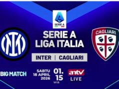 Sedang Berlangsung! Duelo Inter de Milão x Cagliari ao vivo pela ANTV, Ujian para Sang Capolista Sedang Berlangsung! Duelo Inter de Milão x Cagliari ao vivo pela ANTV, Ujian para Sang Capolista