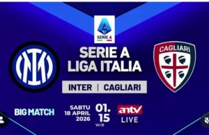 Sedang Berlangsung! Duelo Inter de Milão x Cagliari ao vivo pela ANTV, Ujian para Sang Capolista Sedang Berlangsung! Duelo Inter de Milão x Cagliari ao vivo pela ANTV, Ujian para Sang Capolista