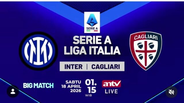 Sedang Berlangsung! Duelo Inter de Milão x Cagliari ao vivo pela ANTV, Ujian para Sang Capolista

