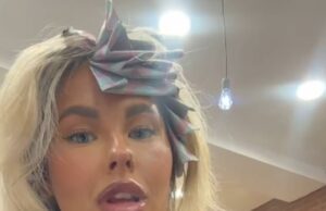 Segredos do glamour do Dia das Senhoras! Racegoer revela sua extensa agenda de beleza para estar no seu melhor para Aintree (e os preparativos começaram há um mês!) Georgia Williamson, de Cheshire (foto) compartilhou o itinerário muito rígido que ela traçou, incluindo reservar tempo para tudo, desde preenchimento labial até um bronzeado em spray e até mesmo um 'cronograma de desinchaço'.=