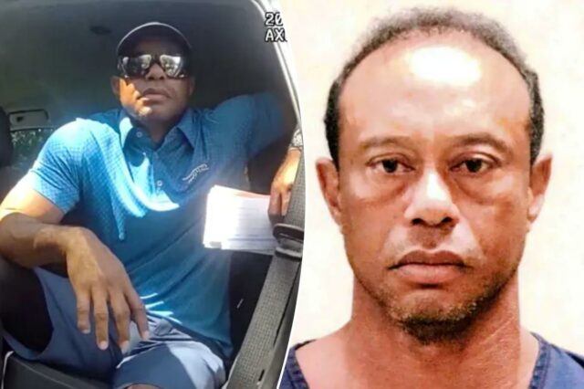 Segunda foto solene de Tiger Woods revelada após prisão por Segunda foto solene de Tiger Woods revelada após prisão por DUI