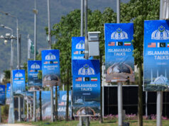 Segurança reforçada em Islamabad enquanto negociações EUA-Irã devem prosseguir Segurança reforçada em Islamabad enquanto negociações EUA-Irã devem prosseguir