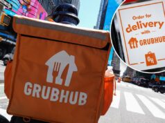 Seu mensageiro GrubHub pode não funcionar para o GrubHub – então a empresa pode evitar o pagamento do salário mínimo Um entregador do Grubhub andando em Manhattan, na cidade de Nova York.