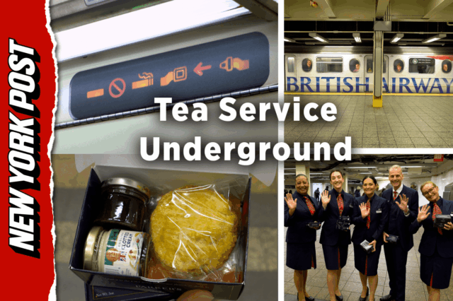 Seu trajeto acaba de receber um upgrade britânico (scones incluídos)
