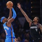 Shai Gilgeous-Alexander, estrela do Oklahoma City Thunder, é eleito o melhor jogador de embreagem da NBA