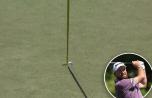 Shane Lowry acerta o hole-in-one em momento eletrizante do Masters Shane Lowry acerta o hole-in-one em momento eletrizante do Masters