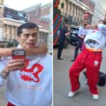 Sneako, influenciador da 'manosfera' em busca de atenção, jogado no chão por um estranho durante transmissão ao vivo em Nova York