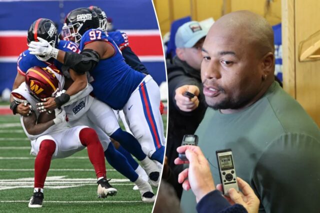 Dexter Lawrence jogou abaixo de seus padrões habituais na temporada passada.