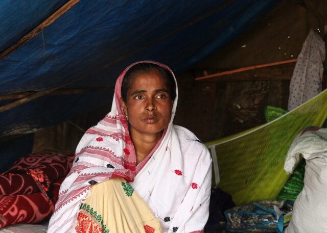 'Somos novos miyas': Será que o BJP nomear alguns muçulmanos Akram Ali estava perto das ruínas de sua casa de quatro cômodos, sob um calor escaldante.