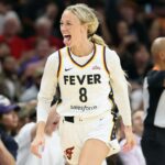 Indiana Fever guard Sophie Cunningham