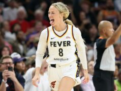 Sophie Cunningham bate recorde direto de frustração com contrato de febre Indiana Fever guard Sophie Cunningham