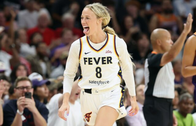 Indiana Fever guard Sophie Cunningham