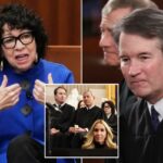 Sotomayor retrocede comentários criticando Kavanaugh, diz que os comentários foram 'inadequados'