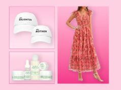 Sou conhecido por minha experiência em dar presentes: 20 presentes de primeira linha para o dia das mães DUSSELDORF, ALEMANHA - 24 DE JULHO: Ira Meindl é visto usando um vestido Zimmermann longo estampado rosa, rosa e branco com cinto bege, uma bolsa de couro preta da Hermes, óculos escuros Saint Laurent pretos e chinelo Passarela bege em 24 de julho de 2022 em Dusseldorf, Alemanha. (Foto de Jeremy Moeller/Getty Images)