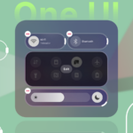 Uma mão segurando um Samsung Galaxy s25, com ‘One UI 8.5’ exibido ao lado.