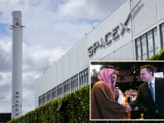 SpaceX em negociações com o Fundo de Investimento Público da Arábia Saudita sobre potencial investimento de US$ 5 bilhões em IPO: relatório A SpaceX pretende arrecadar cerca de US$ 75 bilhões.
