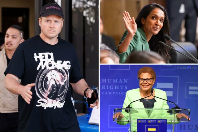 Spencer Pratt salta para o segundo lugar na corrida para Spencer Pratt salta para o segundo lugar na corrida para prefeito de Los Angeles, já que a última pesquisa mostra que os eleitores ainda estão esmagadoramente indecisos