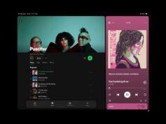 Spotify agora parece muito melhor em tablets e telefones dobráveis Redesenho do Spotify