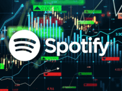 Spotify atinge 293 milhões de assinantes premium no primeiro trimestre Spotify atinge 293 milhões de assinantes premium no primeiro trimestre