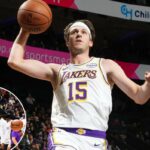 Austin Reaves, do Lakers, terá pelo menos cinco assistências na partida das quartas de final contra o Spurs, prevê Erich Richter, do The Post.