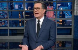 Stephen Colbert chama Trump por ‘declarar’ a história das viagens espaciais aos astronautas Artemis II | Vídeo Stephen Colbert chama Trump por 'declarar' a história das viagens espaciais aos astronautas Artemis II | Vídeo