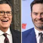 Stephen Colbert diz que a saída de Bill Hader do 'SNL' reflete o pivô de sua carreira para escrever o filme 'O Senhor dos Anéis': 'Just Do Something You Love'