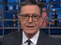 Stephen Colbert perplexo com os 22% de americanos que ainda ‘aprovam fortemente’ Trump: ‘Quero que o gás seja caro! Quero que o Kennedy Center seja explodido!’ Stephen Colbert perplexo com os 22% de americanos que ainda 'aprovam fortemente' Trump: 'Quero que o gás seja caro! Quero que o Kennedy Center seja explodido!'
