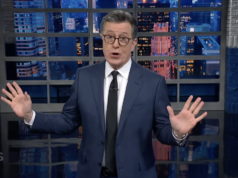 Stephen Colbert reage ao plano de Trump de atingir a imprensa no jantar de correspondentes na Casa Branca Stephen Colbert reage ao plano de Trump de atingir a imprensa no jantar de correspondentes na Casa Branca