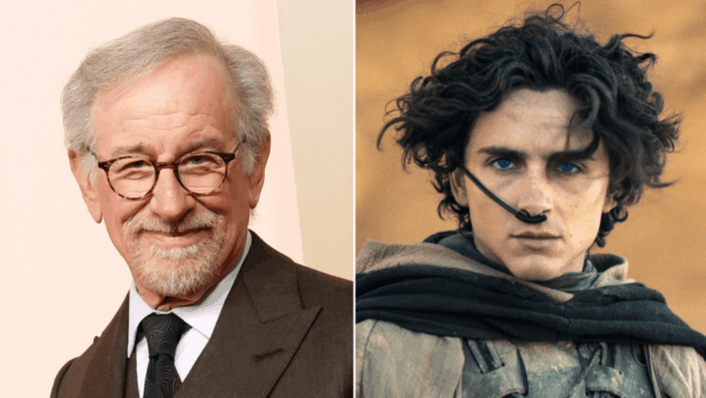 Steven Spielberg diz que os filmes 'Dune' de Denis Villeneuve estão 'entre meus filmes de ficção científica favoritos de todos os tempos' e 'Mal posso esperar para ver o terceiro'
