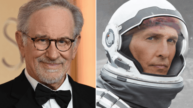 Steven Spielberg trabalhou em ‘Interestelar’ por um ano e disse Steven Spielberg trabalhou em ‘Interestelar’ por um ano e disse ‘Fiquei fascinado por ele’ antes de desistir: ‘Foi um filme muito melhor nas mãos de Nolan’