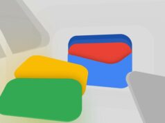 Sua Google Wallet está prestes a ficar muito diferente Uma mão segurando o logotipo da Carteira virtual do Google, com um ícone de arquivo ao lado.