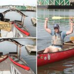 Subindo um riacho sem remo! Caiaques lutam contra a proposta de proibição de barcos a remo durante os 250º eventos dos EUA nas águas de Nova York