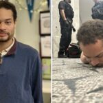 A CNN relata que Allen é professor e desenvolvedor de videogame, citando registros públicos. A agência de notícias relata que um perfil do LinkedIn que corresponde ao seu nome e foto o descrevia como professor de meio período na empresa de preparação para testes e aulas particulares C2 Education. C2 nomeou Allen como o