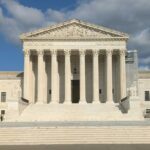 Suprema Corte (foto) considerando a legalidade das 'redes' de localização de smartphones