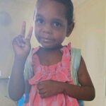 O corpo de Kumanjayi Little Baby, de cinco anos (acima), foi encontrado na quinta-feira, cinco dias depois de seu desaparecimento no Dia Anzac