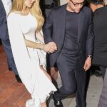 Sydney Sweeney se agarrou ao namorado Scooter Braun na noite de terça-feira, após a estreia de Euphoria em Los Angeles